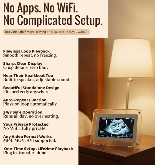 BaBeat Ultrasound Digital Frame 3.0 (6.5-inch)