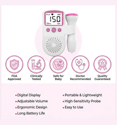 BaBeat™ Fetal Heartbeat Monitor Pro 3.0