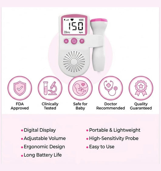 BaBeat™ Fetal Heartbeat Monitor Pro 3.0